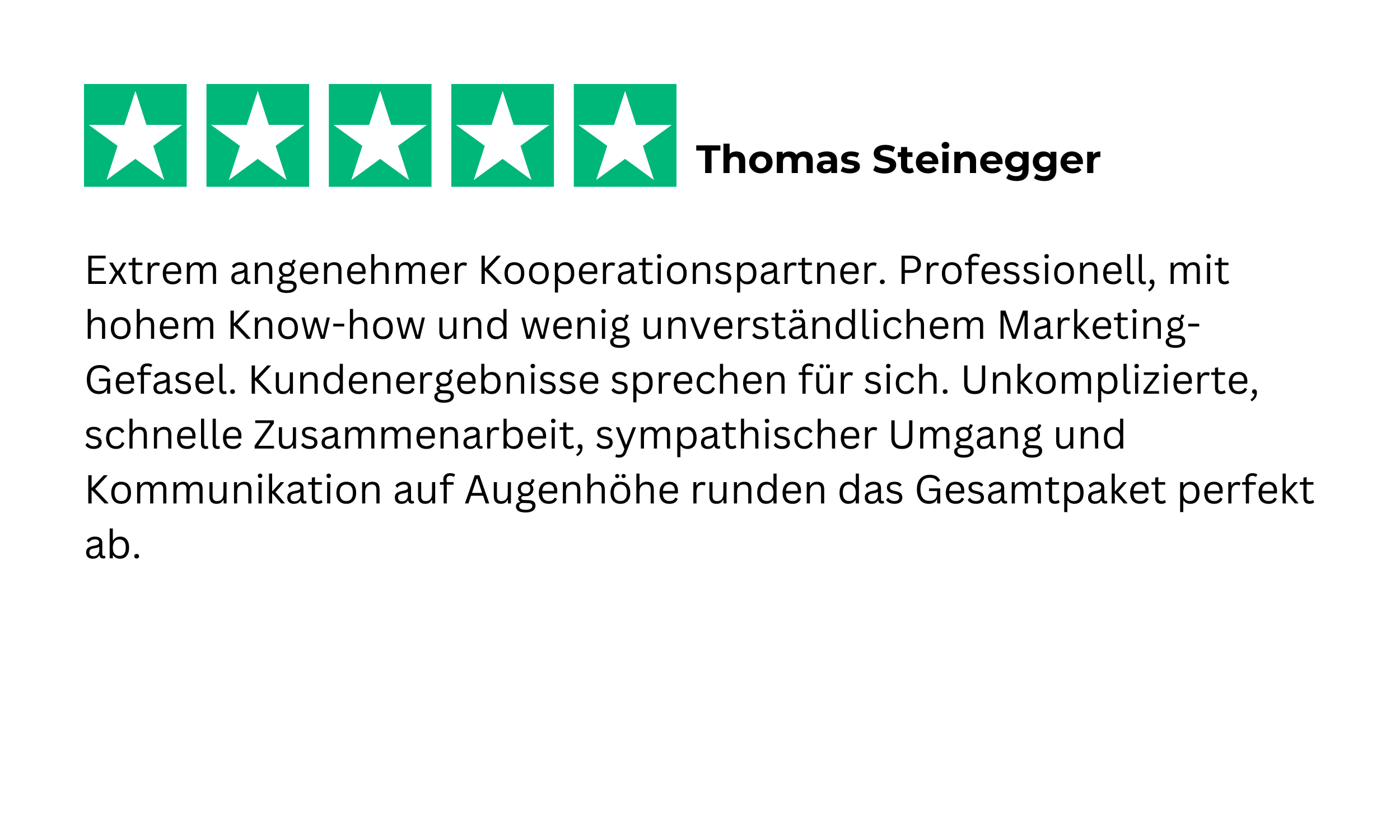 Bewertung PE-Verkaufstraining